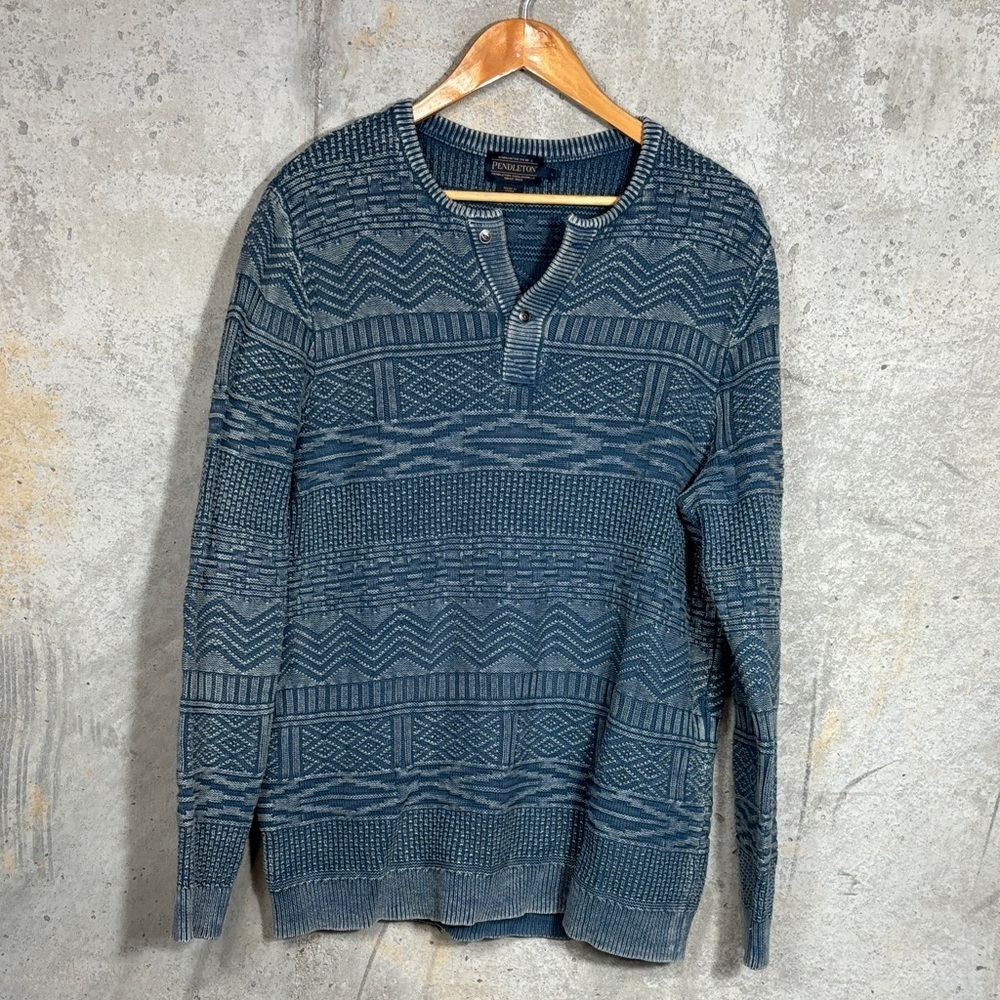 Pendleton Men's Geometric Crewneck Sweater